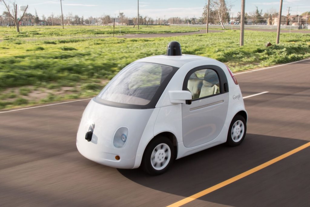 Sidewalk Toronto Google Self Driving Taxi Bot Car